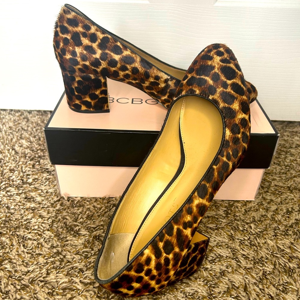 Talbots Cheetah Block heels